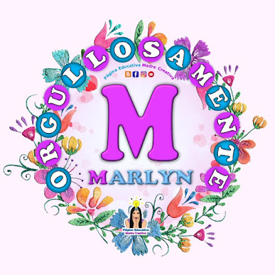 Nombre Marlyn - Carteles para mujeres - Día de la mujer