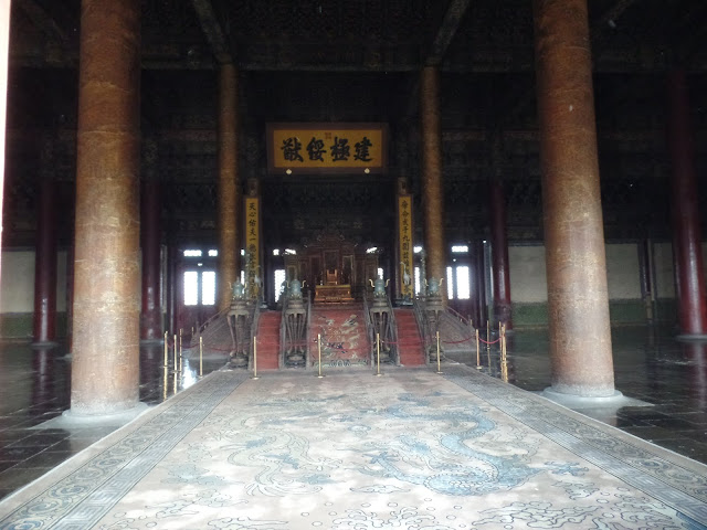 hall of supreme harmony interior