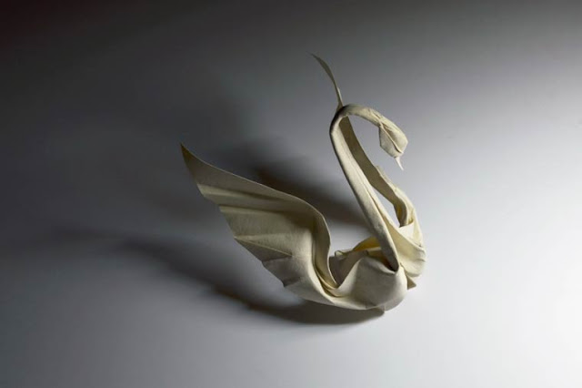 Incríveis animais feitos de origami por Hoang Tien Quyết