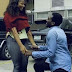 Comedian Bovi Proposes To Girlfriend Ijeoma!....Awww (VIDEO)