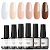 Mother's Day Gel Nail Polish Set to Your Finger's Brown or White Skin Tone of Nail Art Manicure for Women