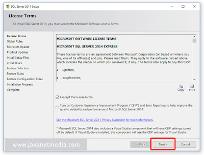 Cara Install Database SQL Server