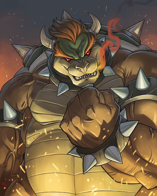 FanArt de Bowser