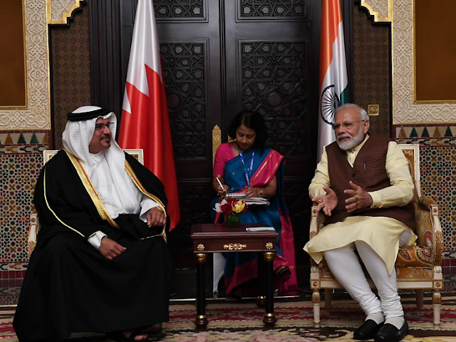 कोविड-19 पर प्रधानमंत्री ने बहरीन के सुलतान से टेलीफोन पर की बातचीत 