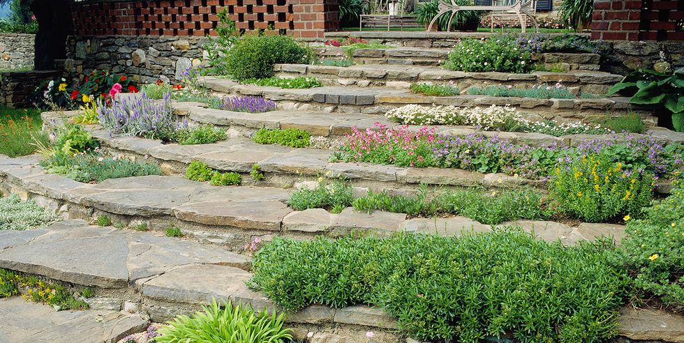 easy rock garden designs