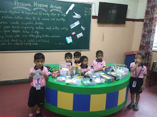 Personal hygiene activity in OPS International School