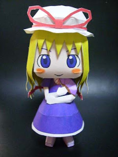 Touhou Project Yukari Yakumo Papercraft