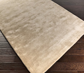 bamboo silk custom carpets in solid color with soft feel and shine