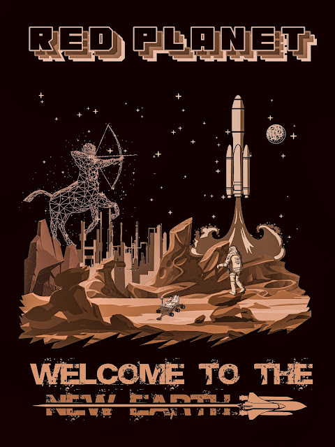 Red Planet Sci-fi Poster