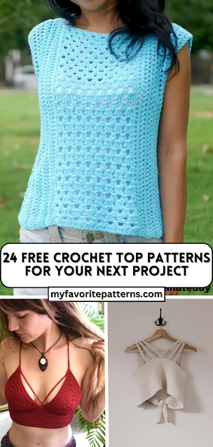 Summer Crochet Tank Top Free Pattern