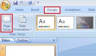 Hampir semua pengguna perangkat komputer niscaya pernah membuka atau memakai agenda  Cara Merubah Ukuran Slide Power Point 2007