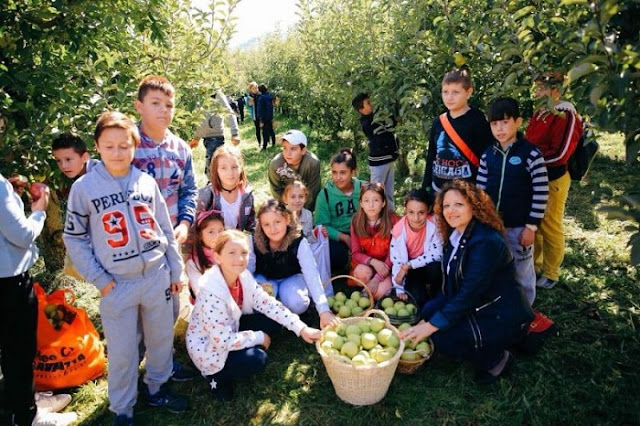 Apple Fest Fair in Korça, promoting the local product