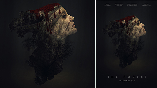  Create The Forest Horror Movie Poster Photoshop Tutorial