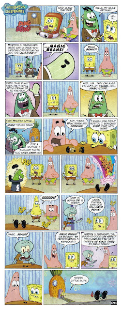 koleksi komik  komik Spongebob  Magic Beans