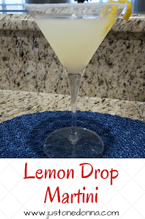 A Lemon Drop Martini