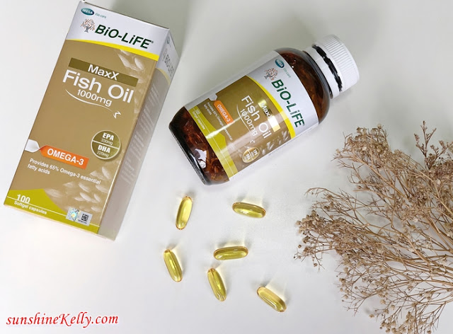 Omega-3 Important For Our Heart, Brain and Eyes, Bio-Life, MaxX Fish Oil 1000mg, Bio-Life Fish Oil, Omega 3