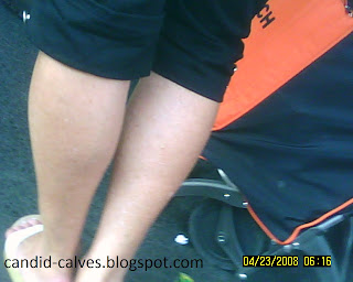 candid muscular calves fetish