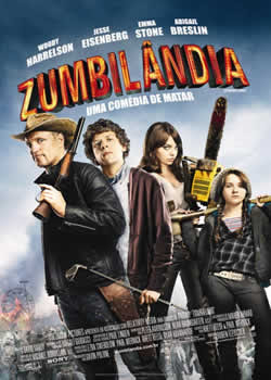 Filme Poster Zumbilândia DVDRip RMVB Dublado