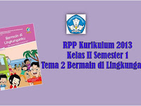 Unduh RPP KK 2013 Kelas II Semester 1 SD/MI Tema 2 Bermain di Lingkunganku 