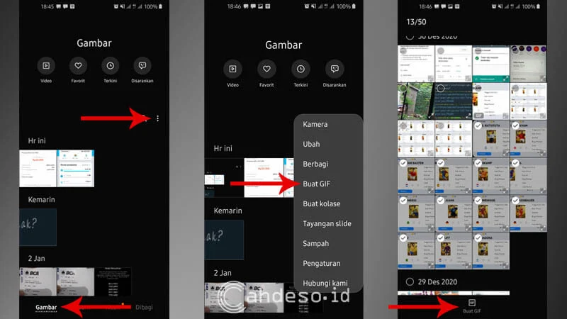 Membuat GIF di HP Android Lewat Galeri