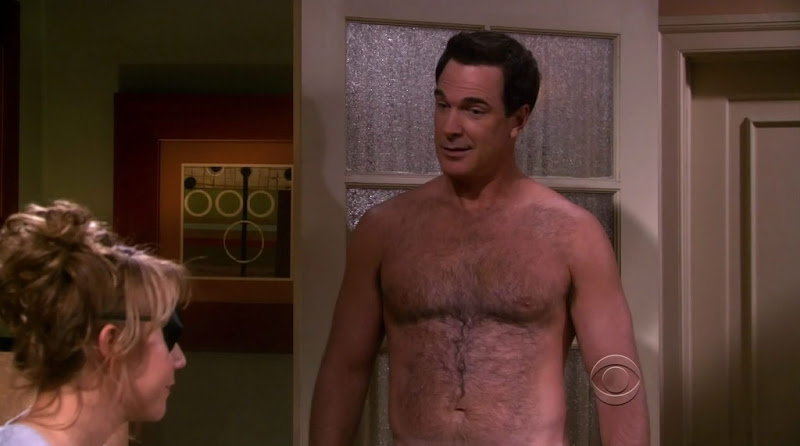 Patrick Warburton Shirtless on Rules of Engagement s4e02