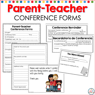 parent teacher conference forms