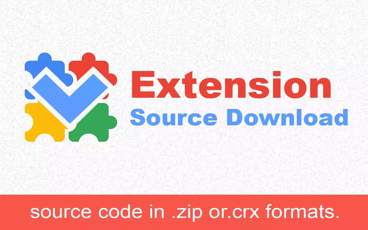 How do you download the extension source code?