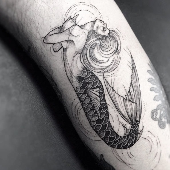 este_belo_preto_e_cinza_tinta_sereia