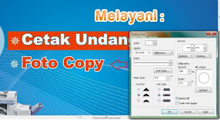 Contoh Desain Spanduk Toko Fotocopy dengan CorelDRAW X Contoh Desain Spanduk Toko Fotocopy dengan CorelDRAW X4