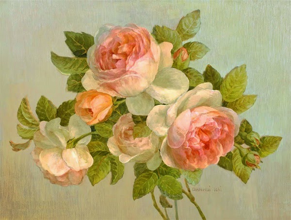 Beautiful Flower Paintings by Danhui Nai