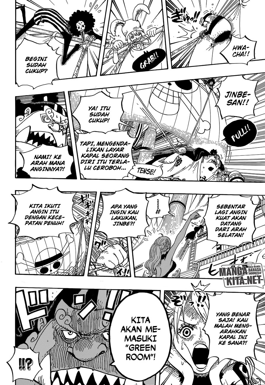 One Piece Chapter 881 Bahasa Indo Ruang Bergelombang