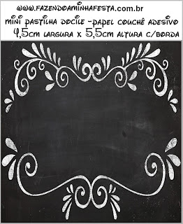 Blackboard Style, Free Printable Labels.