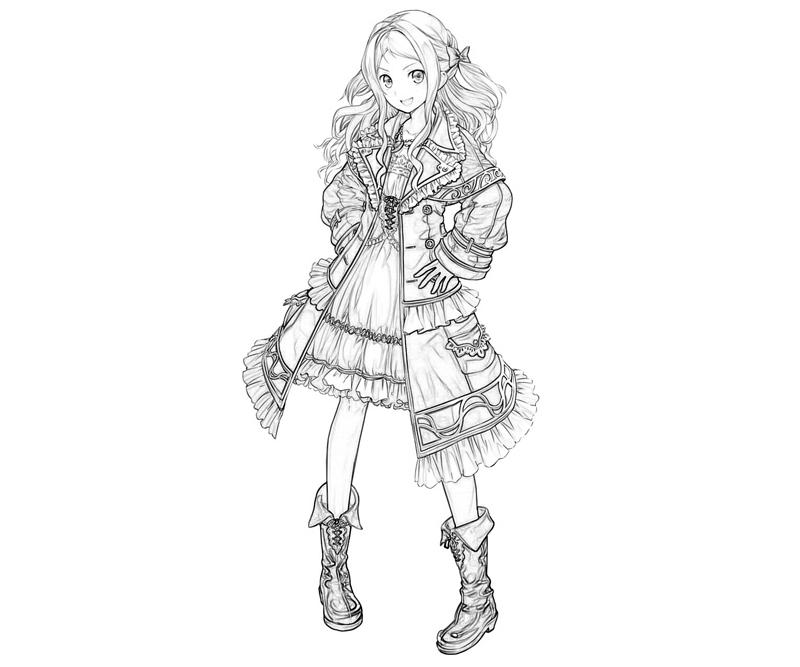 atelier-totori-cordelia-von-feuerbach-character-coloring-pages