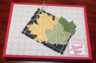 Thank You - Boxes of Cards Flight Centre zena kennedy independent stampin up demonstrator