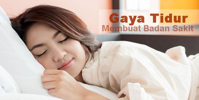 Posisi Tidur yang Membuat Badan Anda Sakit