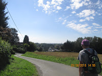 onderweg tussen Geraardsbergen en Ronse