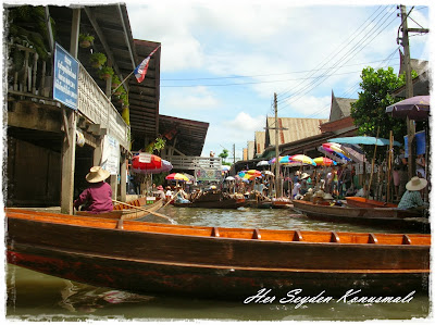 Bangkok, Yüzen Çarşı