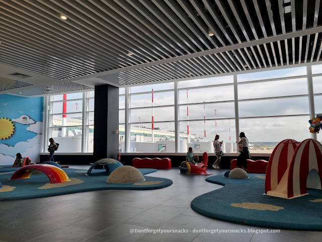 Kids area in Rome airport