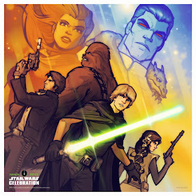 Dark Ink Art's Star Wars Celebration 2015 Exclusive Prints - The Legend of Thrawn Print by Grant Gould