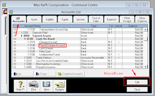 Cara Menambah, Mengedit dan Menghapus Akun di Myob