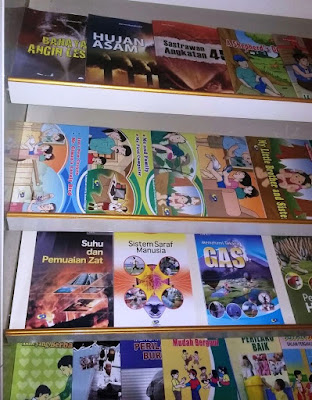 Contoh Gambar Sampul dan Isi Buku Untuk Perpustakaan Desa 