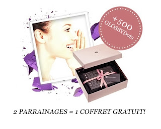 Parrainage GlossyBox, obtenez rapidement une GlossyBox gratuite