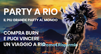 Logo Concorso ''Festeggia il Carnevale di Rio con Burn'': vinci viaggio a Rio de Janeiro