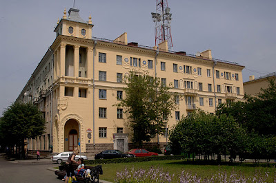 House in Minsk, where Oswald lived