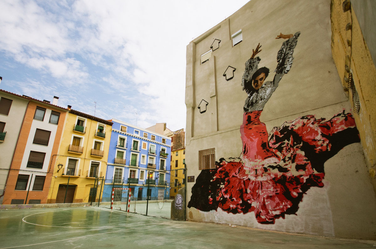 ABOVE New Mural In Zaragoza Spain Part II 