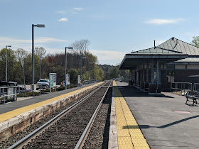 the platform at Franklin/Forge Park