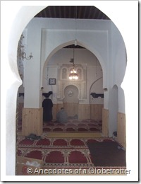 Interior of mosque