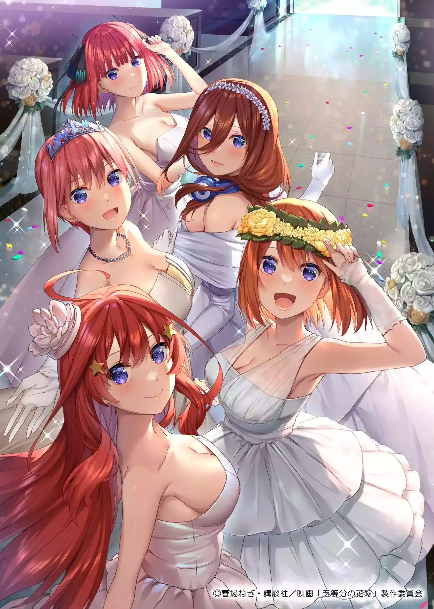 ONDE ASSISTIR GOTOUBUN NO HANAYOME FILME COMPLETO! - Gotoubun no