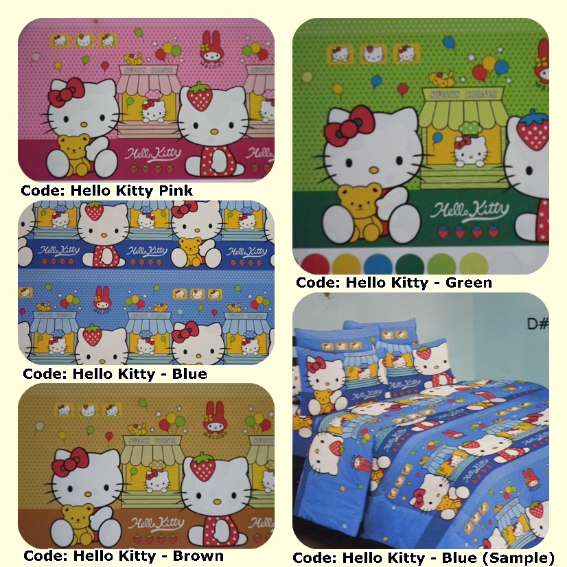 Hello Kitty Queen Size Bedding. HELLO KITTY. Harga: