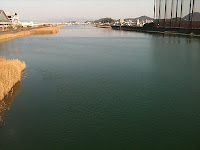 Huge river along a henro path!